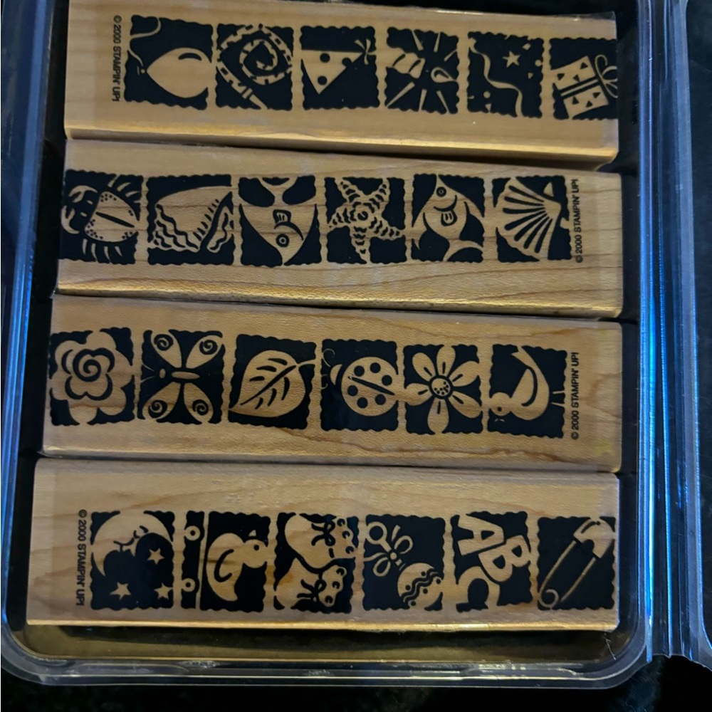 Stampin Up!  Set of 4 stamps  new  never used